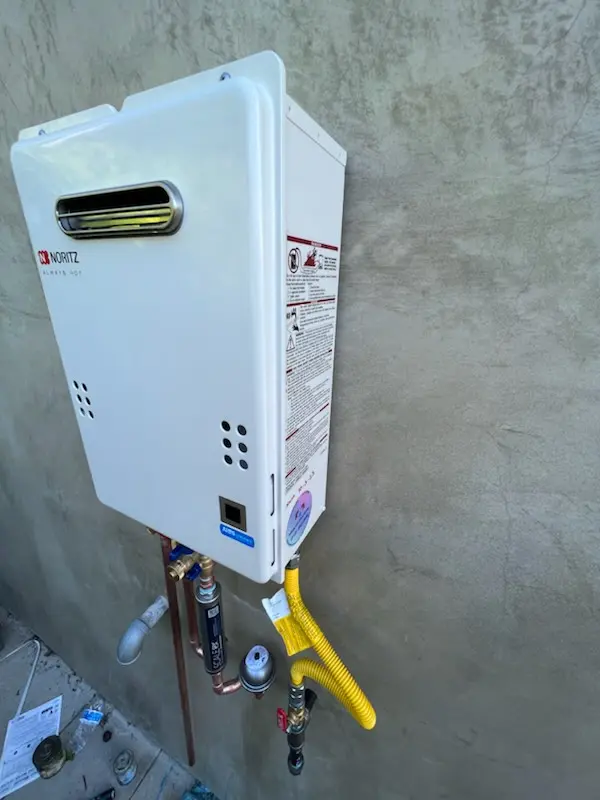Tankless water heater installation for Wells Corner homes
