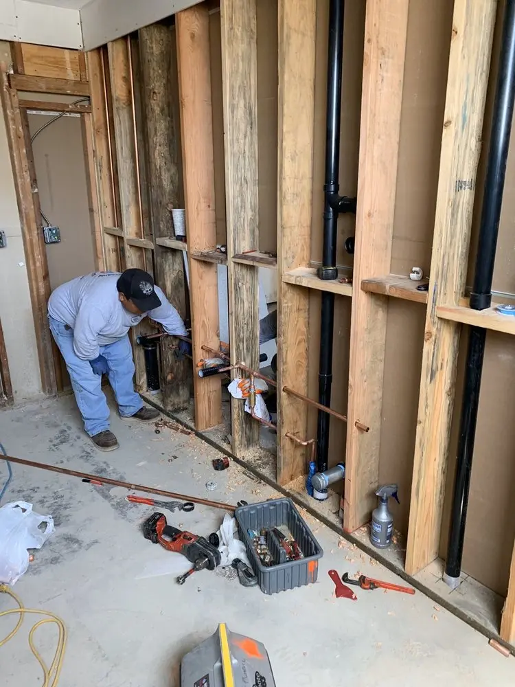 Commercial rough-in plumbing for Gas Line Repair in Wells Corner